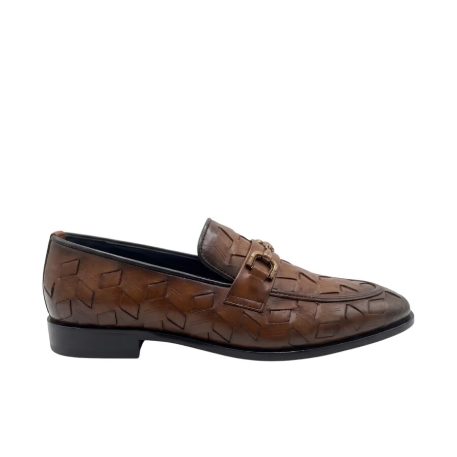 Executive Handmade Cherry Leather Loafers