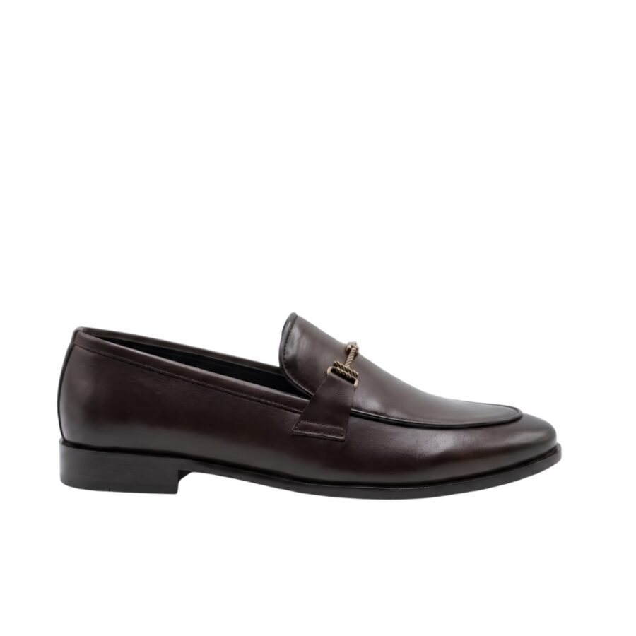 Executive Handmade Cherry Leather Loafers